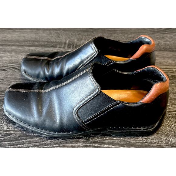 Cole Haan Zeno Slip On Mens Size 10M Shoe Black Leather Driving Loafers C02934 - Picture 1 of 6